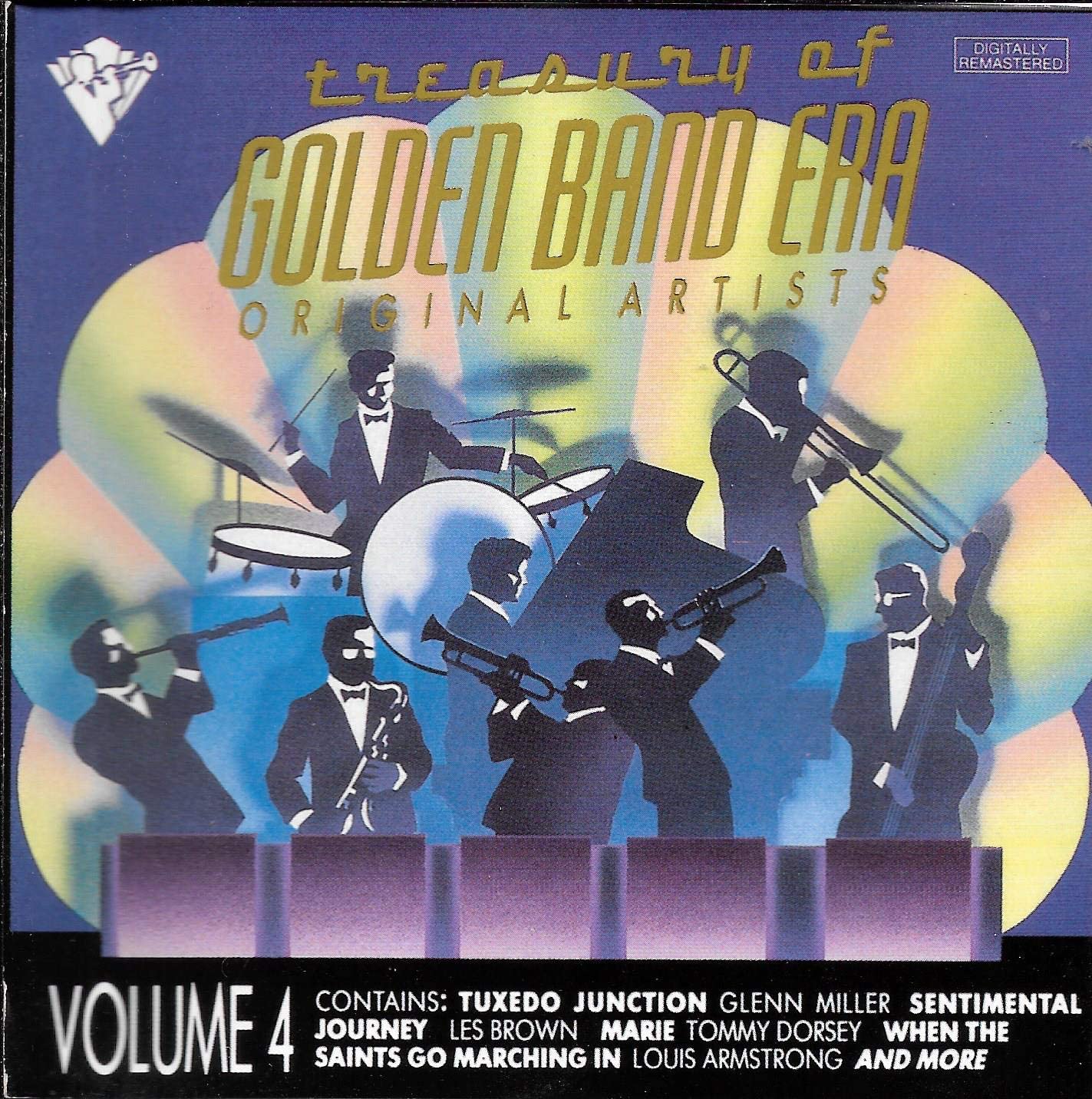 

CD VARIOUS - TREASURY OF GOLDEN BAND ERA VOL.4 US ObiMusic Others Used