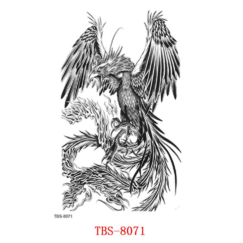 Waterproof Tattoo Stickers, Totem Animal Flowers, Tattoo Stickers Tattoo