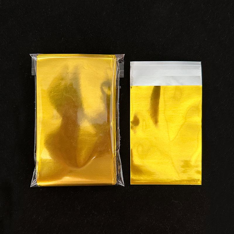 Self-Sealing Silver Aluminum Film Bag for Badge Ornaments