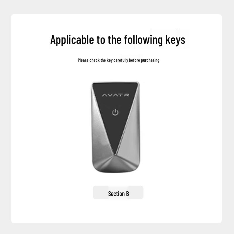 Avita 07 Key Cover & 12 Shell: Men's & Women's Car Accessories with Buckle