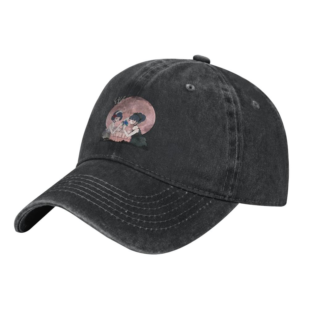 Band Maid Rock Music Baseball Cap Vintage Distressed Denim Washed Sun Cap Unisex Outdoor Summer Adjustable Fit Hats Cap