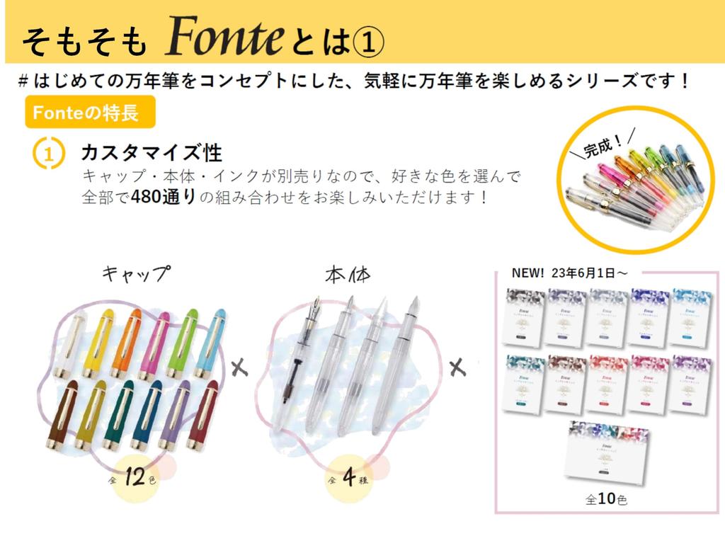 Fonte Sumikko Gurashi Collaboration Fountain Pen with 6 Ink The Mysterious Little Patchwork Factory Cartridges (Black Cartridges)