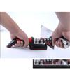 Household Double-side Knife Sharpener with 3 Slots Multifunctional Sharpening Plate Grindstone Kitchen Tool