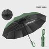 Extra Large 48 Bone Ring Buckle Umbrella Forward Fully Automatic Portable Wind-Resistant Male And Female Folding Rain Vinyl Umbr