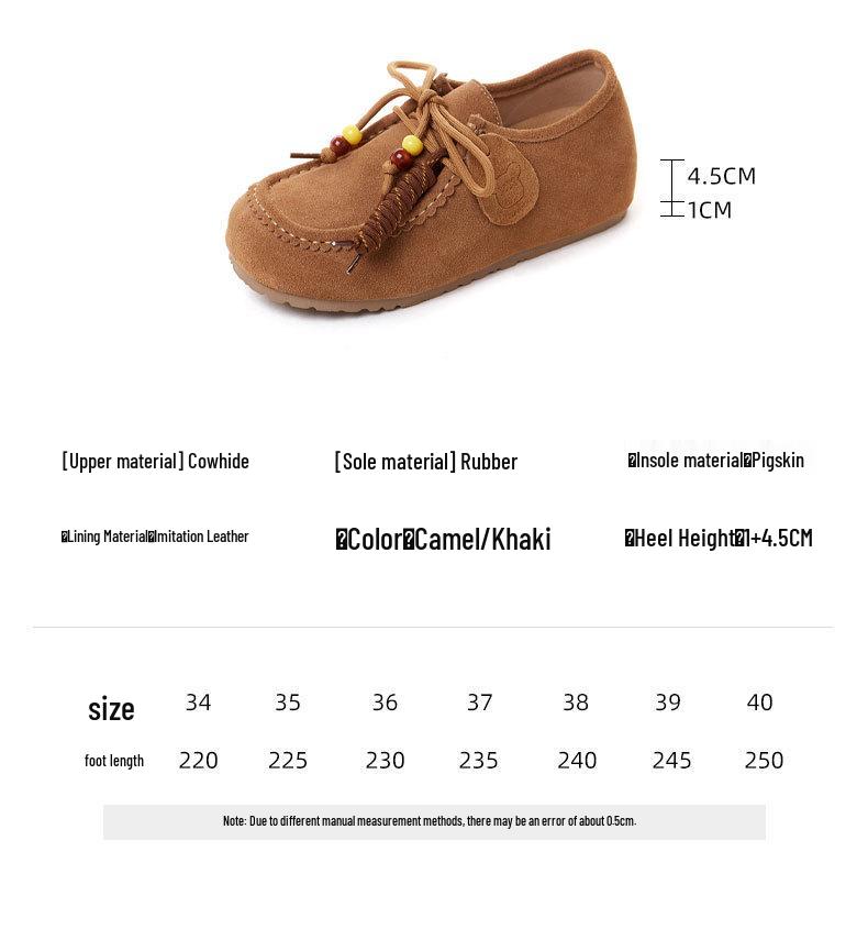 Women's Leather Loafers 2025: Autumn Casual Collection Retro Style.