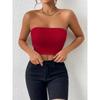 Damen Einfarbiger Alltäglicher Casual BH, Stoßfester und Anti-Hänge-BH, Ohne Stahlbügel, Damen Brustwickel, Geeignet zum Tragen zu jeder Jahreszeit