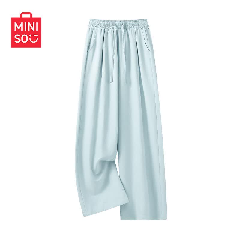 Женские повседневные брюки клеш MINISO Молочный пуф S