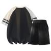 Summer Casual Short Sleeved Suit Men's Versatile Loose Sports Two-piece Set