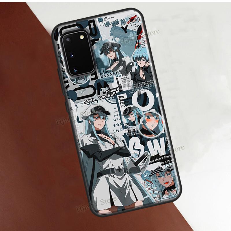 Esdeath Akame Ga Kill Anime Cover For Samsung Galaxy S22 Ultra S21 S20 FE Note 20 S8 S9 S10 Note 10 Plus Phone Case