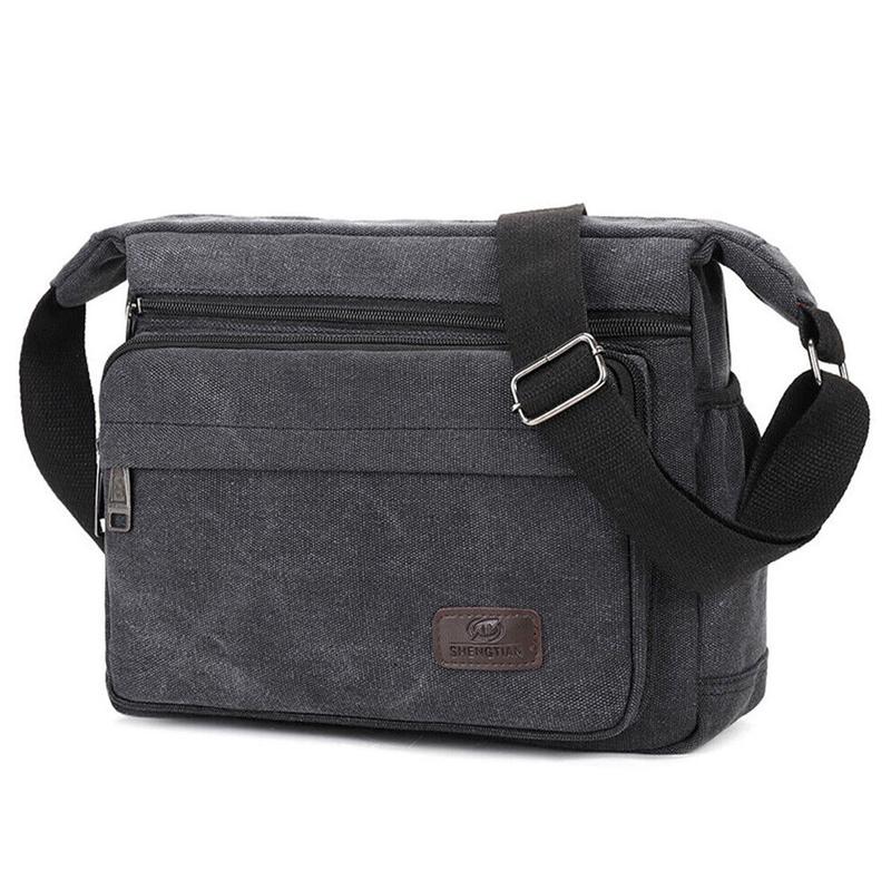 Men Canvas Crossbody Messenger Bag Shoulder Retro Travel Satchel Handbag Gifts