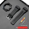 Para Casio AQ-S810 AQ-S810W AQS810WC WC-5208 Correa + Caja Reloj Deportivo Resistente al Agua Juego de Correa y Bisel Pulsera de Goma Resina Caja