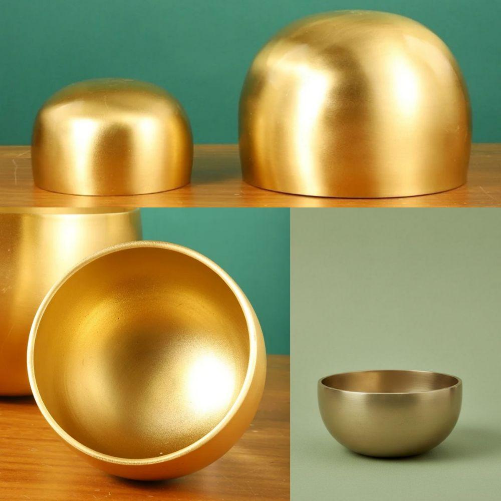 Portable Meditation Sound Bowl Handmade Brass Essential Oil Diffuser  Yoga Meditation