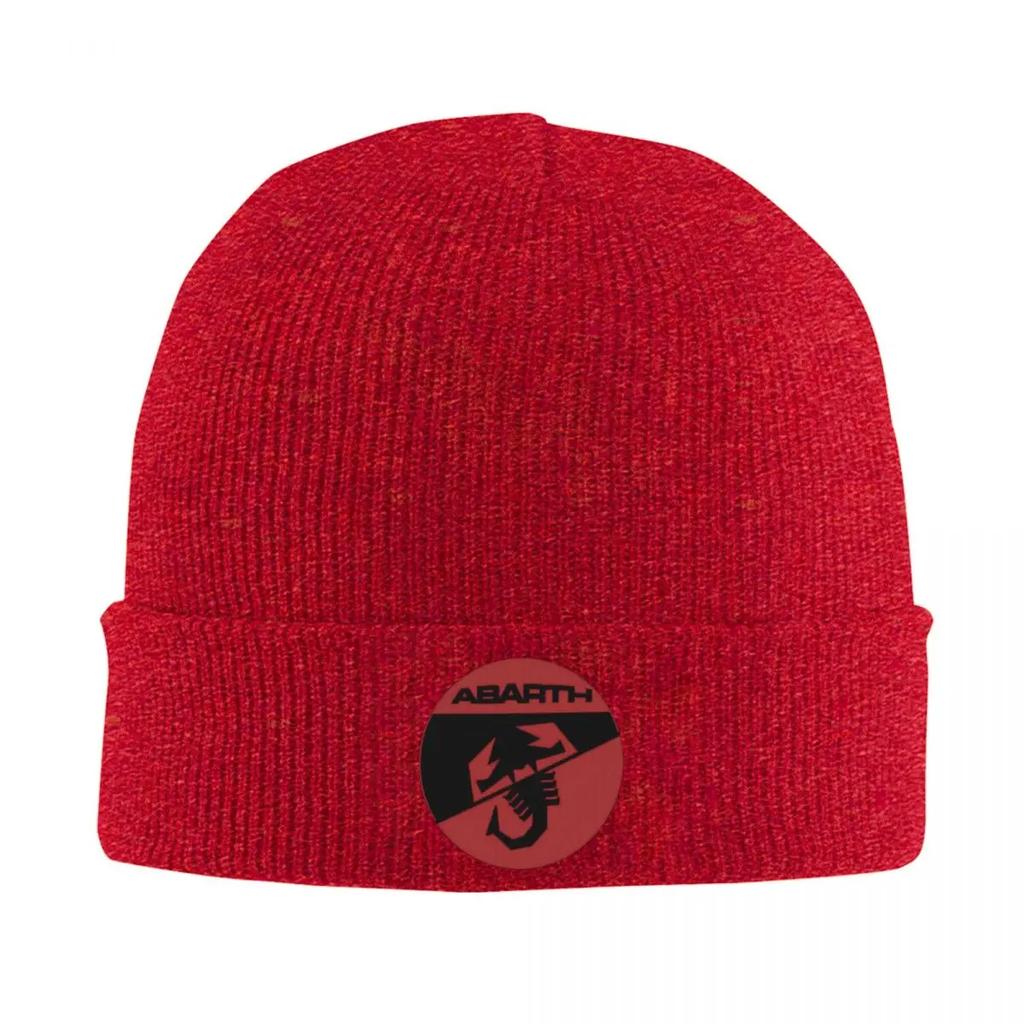 Abarth C Cool Print () Warm Knitted Cap Winter Knit Bonnet Hat Skullies Beanies Hip Hop Caps for Unisex