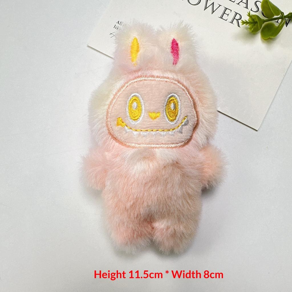 Quietschende Puppe der dritten Generation POP MART Plüschanhänger Taschenschlüsselanhänger Kleine Anhängerpuppe