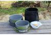Multifunctional Portable Cookware Set for Outdoor Camping, Picnic & Fishing