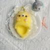 Creative Quirky Cute Squeezable Mini Puppy Bear Pig Slippers Silicone Taba Squishy Kids Toy Gift  Girls Diy Bag Charm Blind Box