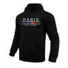Paris Fashion Hoodie for Men Urban Casual Hooded Long Sleeve Pullover Male All Season Daily Sports Sweatshirt 2025 Men's Clothes