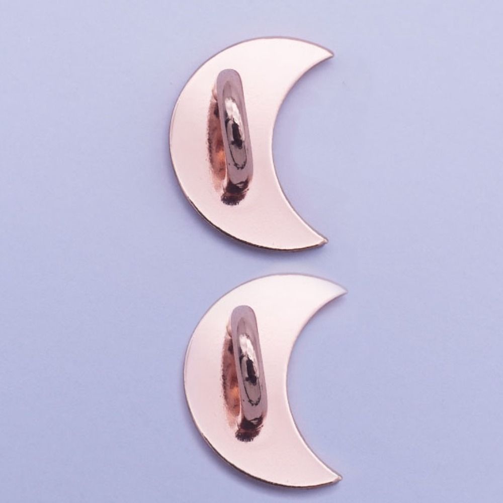 Starry Sky Stars Moon Phone Charm Self Adhesive Holder Stand Phone Case Finger Ring 2.5cm Silver Gold Phone Hook Buckle
