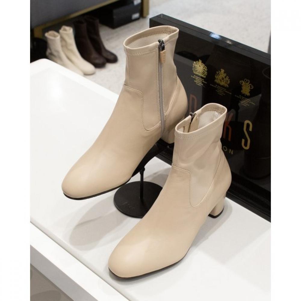 DakS Women S 5cm Span Ankle bootS Dlb204 blacks/255mm