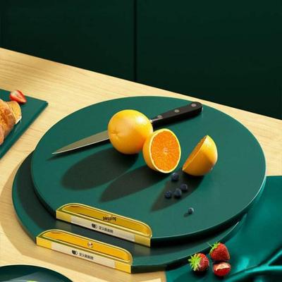 Round Standable Mold-Proof PE Cutting Board Plastic Cutting Board Kitchen Chopping Board Household