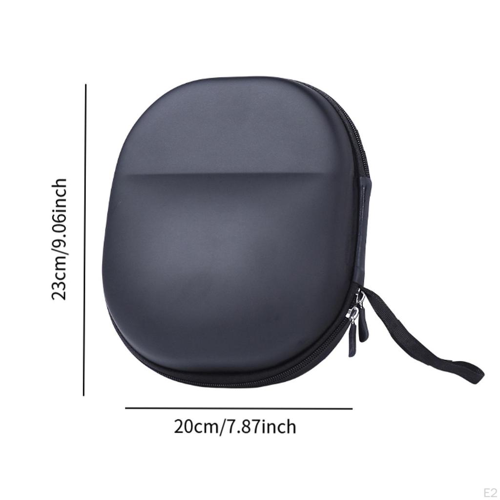 Headphone Carrying Pouch with Zipper for Travel And Storage