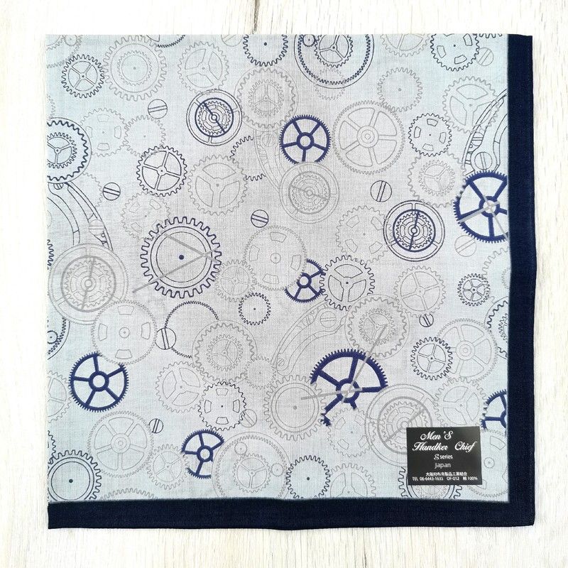 

Japanese Imported Handkerchief Men s Portable Cotton Sweat-Absorbent Thin Handkerchief Suit Pocket Square Cotton Business Square Light gray style