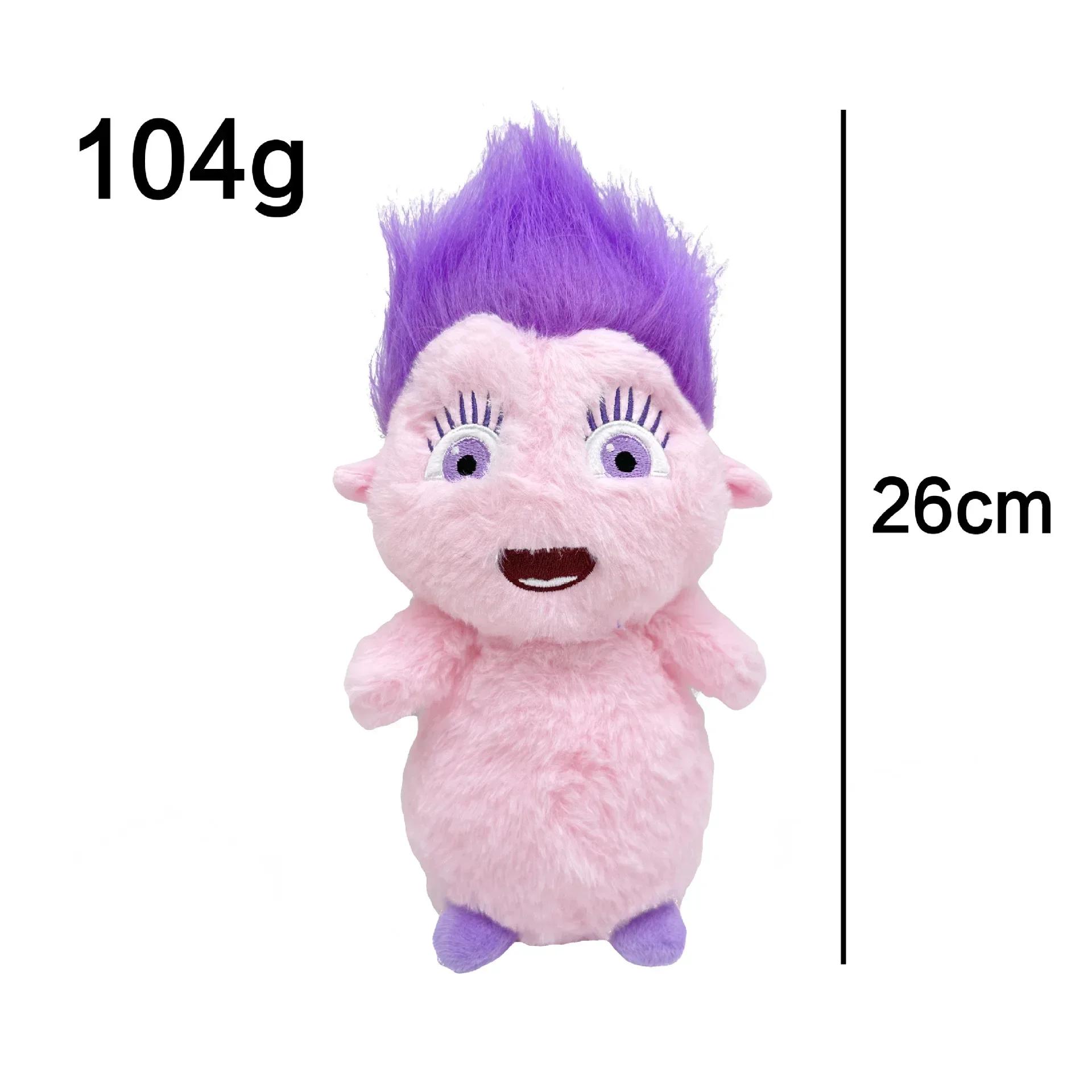 

25cm Bibble Plush Toys Cute Soft Stuffed Dolls Anime Butterfly Fairy Home Room Decoration Plushies Birthday Gift розовый