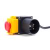 Industrial 250V 16A Push Button Switches Robusts Electromagnetic Power Switches Quick Installation for Log Splitters