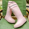 New fashion high tube thick-soled rain boots women's outer wear bundle non-slip water shoes warm rain shoes waterproof glue shoes fashion