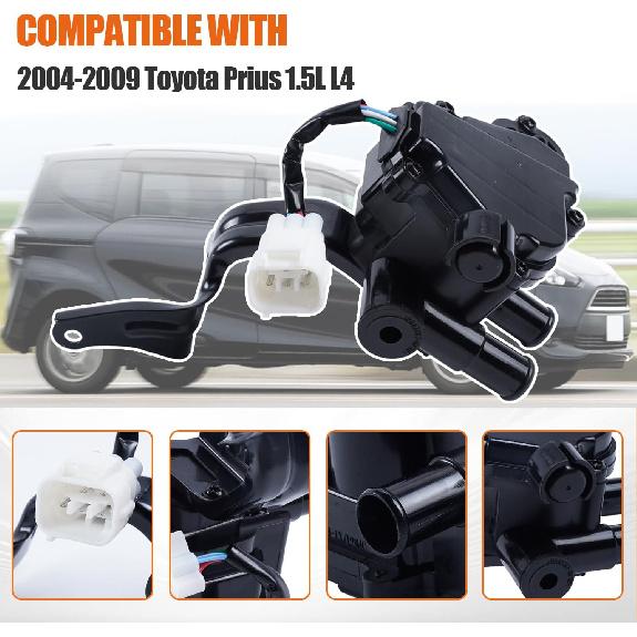 Coolant Control Valve fits for Toyota Prius Coolant Flow Control Valve 2004 2005 2006 2007 2008 2009 4Cyl 1.5L,Heater Control Water Valve,16670-21010