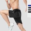 Summer Men's Nylon Ice Silk Loose Casual Five Quarter Shorts Running Fitness Quick Drying Sports Shorts Men’s