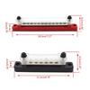 Bus Bar Ground Power Distribution Block 6/12 Terminals for Car Pickup Boat 150A