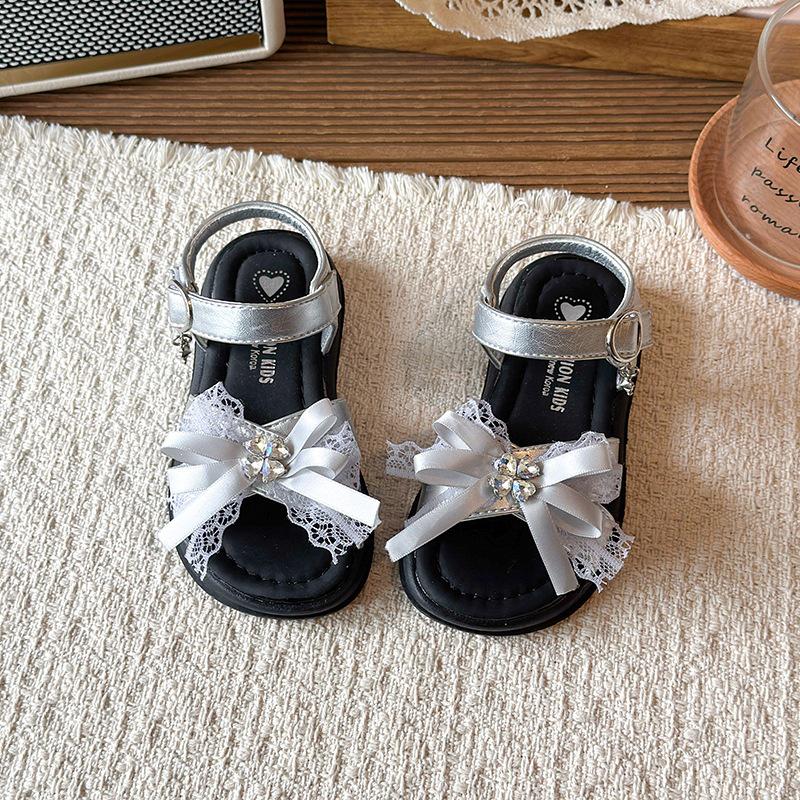 2026 Stylish Non-Slip Toddler Sandals for Girls - Soft Sole Beach & Princess Shoes 25