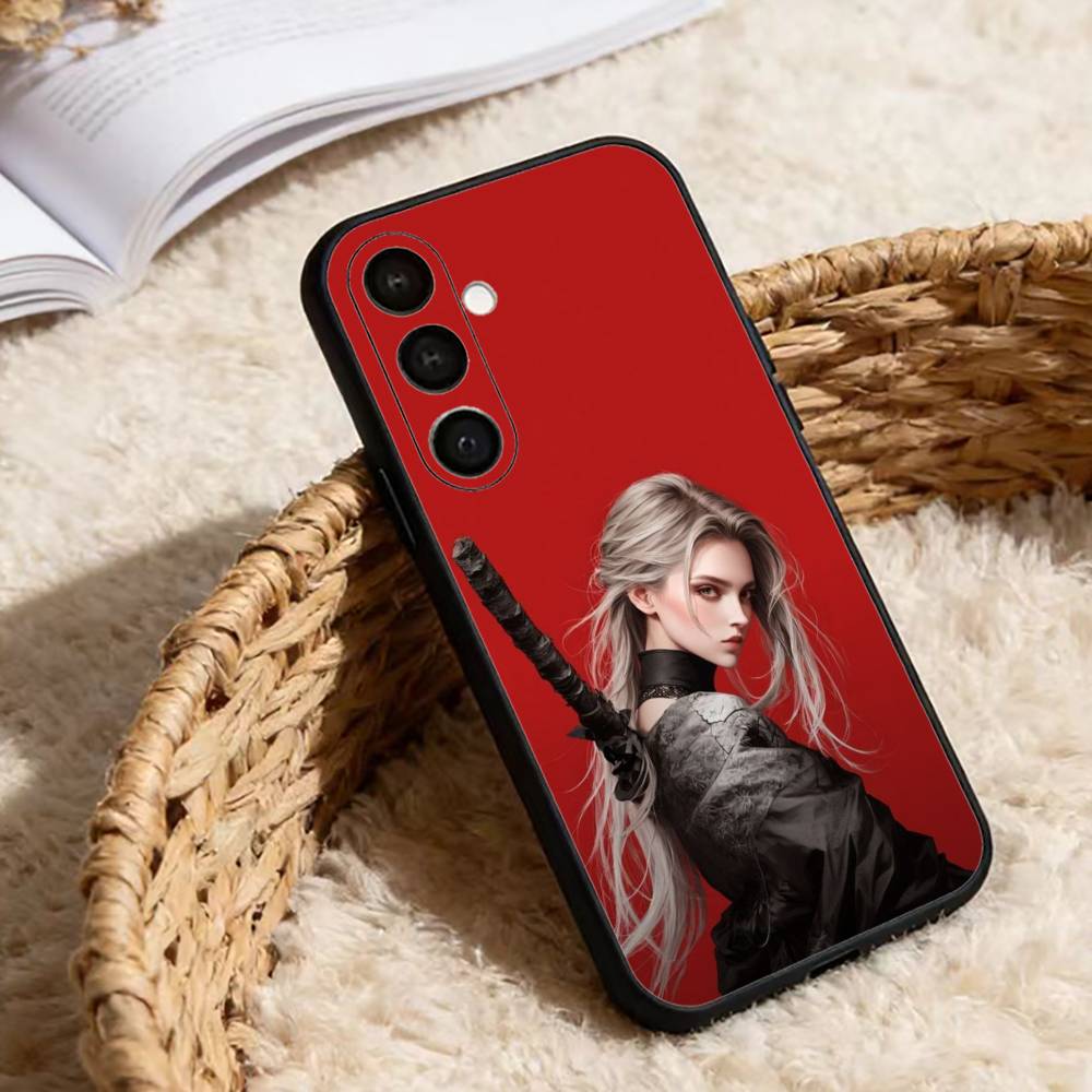 Japan Samurai X Beauty Cool Phone Case For Samsung Galaxy A91,80,73,72 ,71,53,52,32 ,31,22,21s,20,Soft Black Case Samsung a70