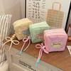 Mini Sanitary Napkins Storage Bag Embroidery with Lanyard Lipstick Storage Pouch Gift Large Capacity Feminine Period Pouch