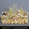 Blue Artificial Flower Row for Wedding Aisles and T-stage Decorations