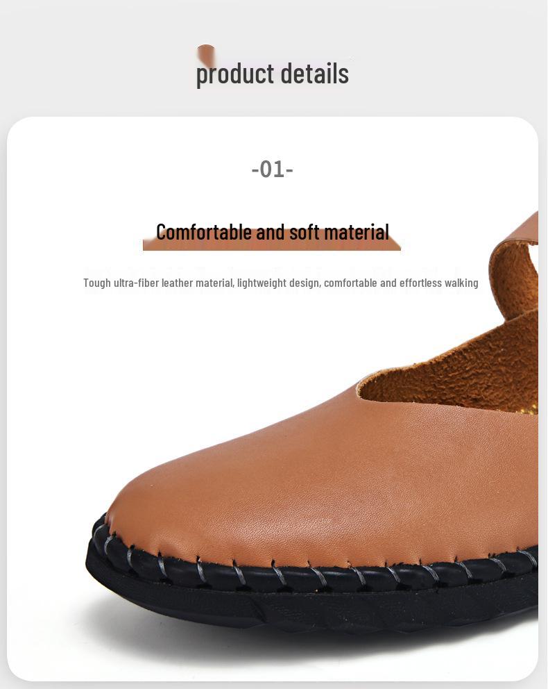 Plus Size Mary Jane Flat Shoes for Women - Handmade Leather Classic Style