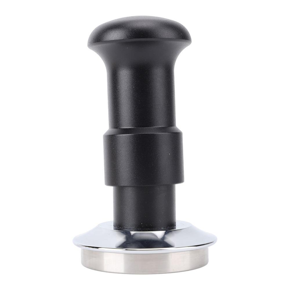 Spring Loaded Design Spring Loaded Tamper Stainless Steel Base Coffee Grounds Tamper For Home Use