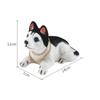 Bildukke Husky Beagle St Bernard Shepherd Riste på hodet Hundedekorasjon Bilinteriørdekorasjon Søt Kreativ Gave Bordplate Ornament