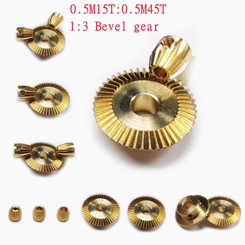 1set 0.5M 1:3 Brass Bevel