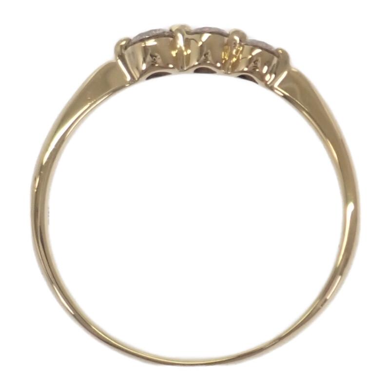 no brand  #10(JP Size) ring K18 yellow gold Women