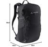 Backpack Vaude Wizard 18+4 Model 2021 Black (14566-010)