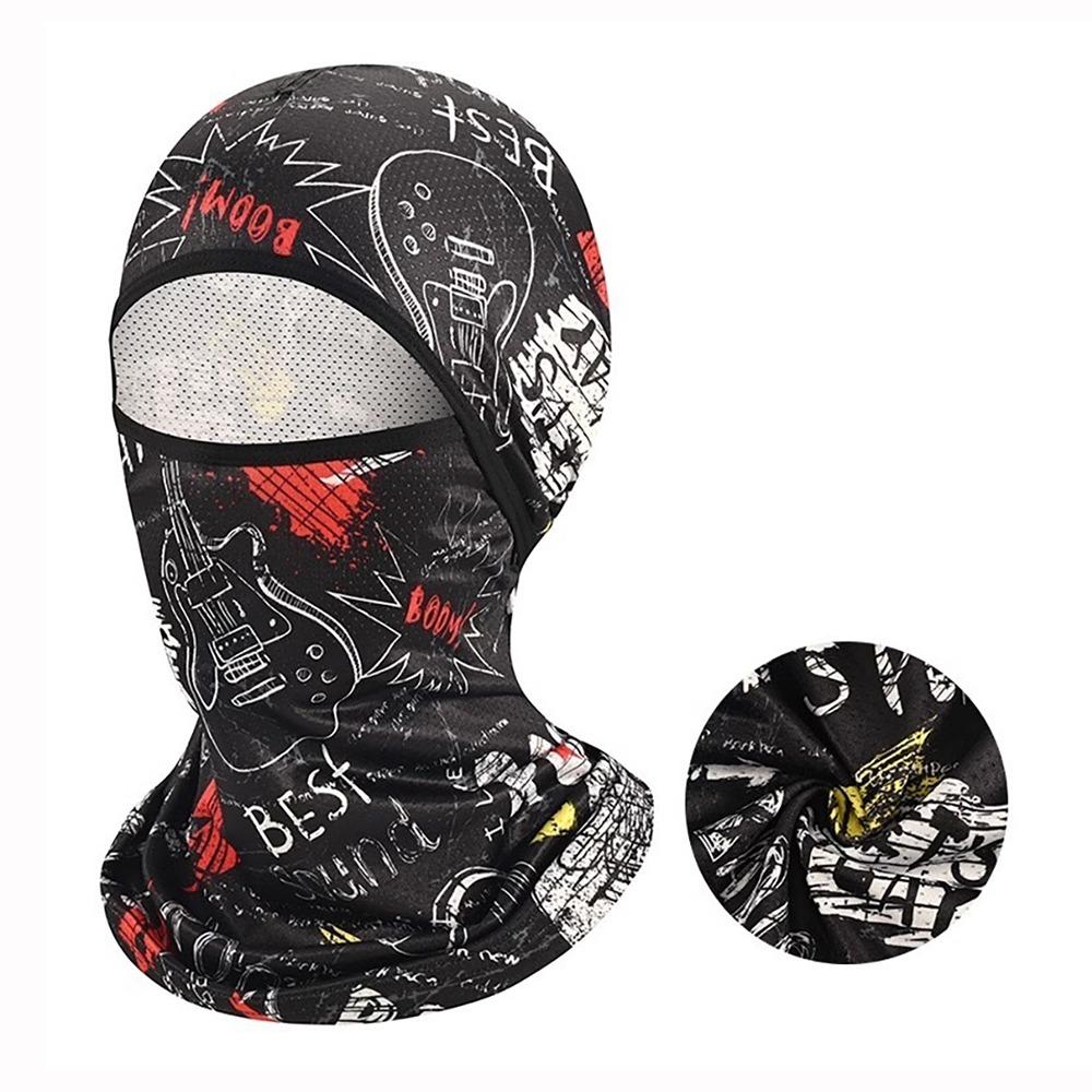 Camouflage Full Face Cap Cooling Hiking Scarves New Motorcycle Cycling Helmet  Summer