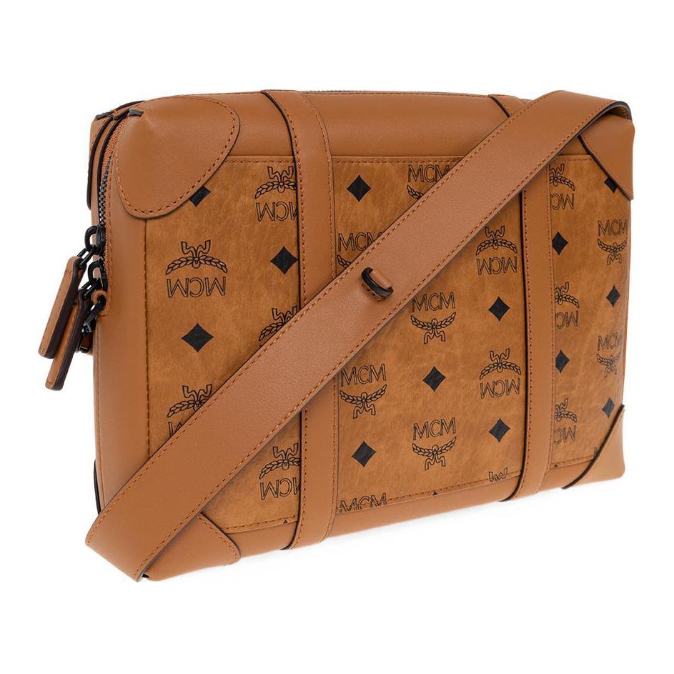 New MCM Klassik Visetos Crossbody Bags MMRDSKK01CO001
