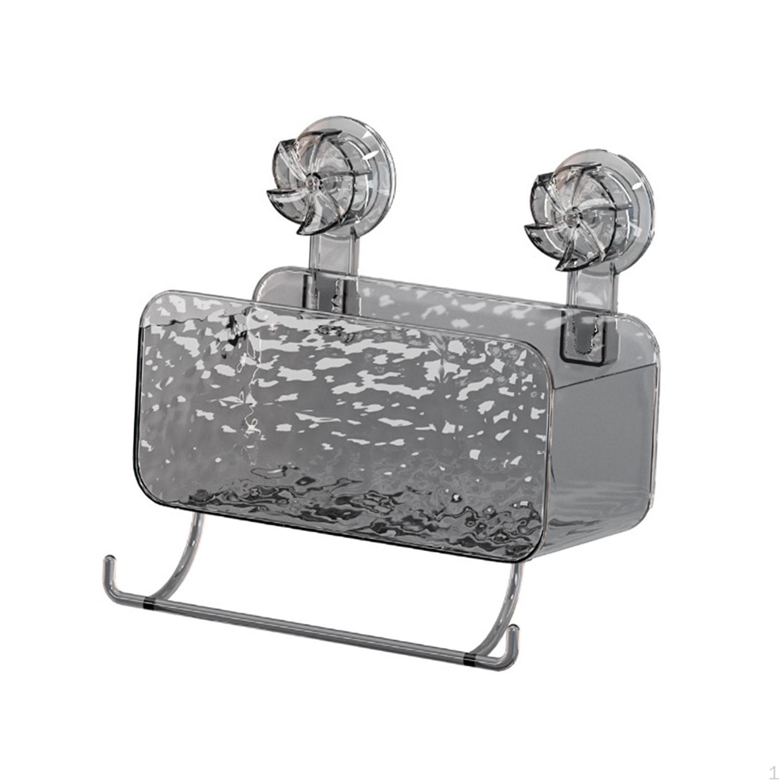 Modern Shower with Powerful Suction Cups for Bathroom Storage