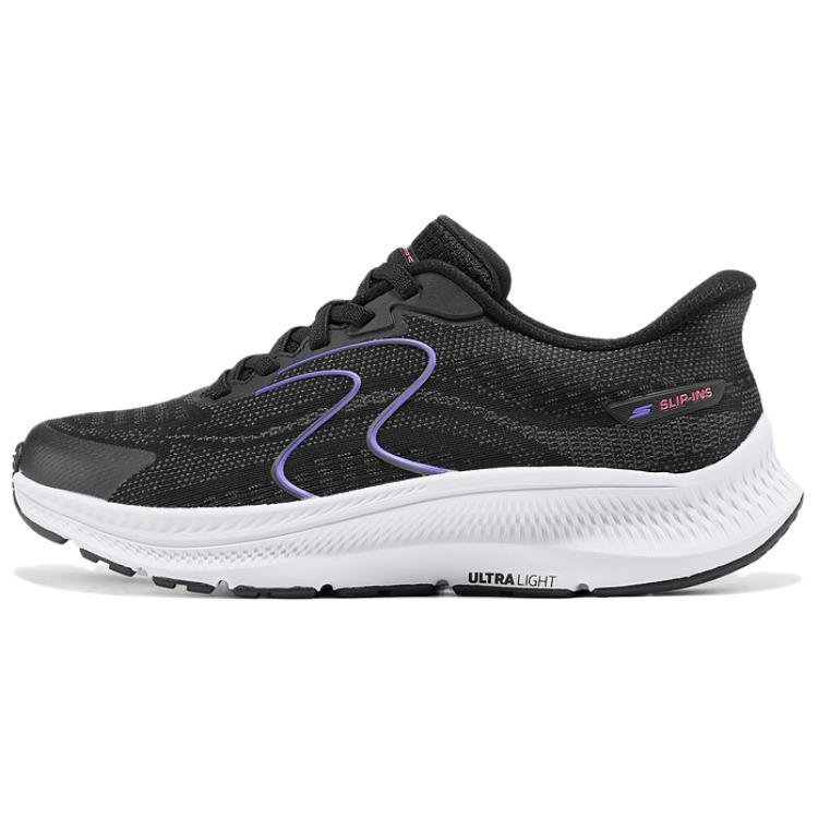 Skechers Go Series Comfortable Versatile Low-Top Running Shoes Women sneakers Black 128643-BLK 35