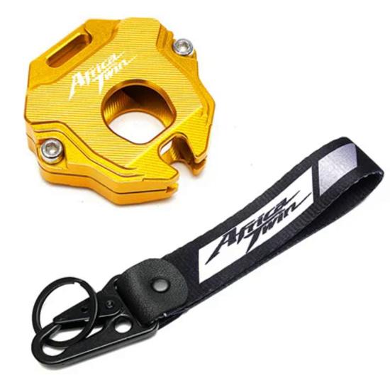 For HONDA  Twin CRF1100/L CRF 1000/L XRV 750 All Year 2022 New Motorcycle Key Cover Case Shell Embroidery Badge Keyring