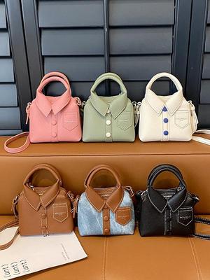 Children's Mori Style Crossbody Handbag - Stylish 2025 Square Bag for Girls