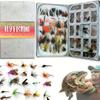 Fly Fishing Advent Calendar 24 Days Christmas Fishing Tackle Calendar Handcrafted Christmas Countdown Gifts for Anglers
