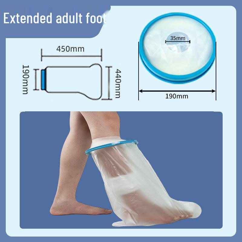 Waterproof Shower Cover for Adult Casts – Arm and Leg Protection Post-Surgery
